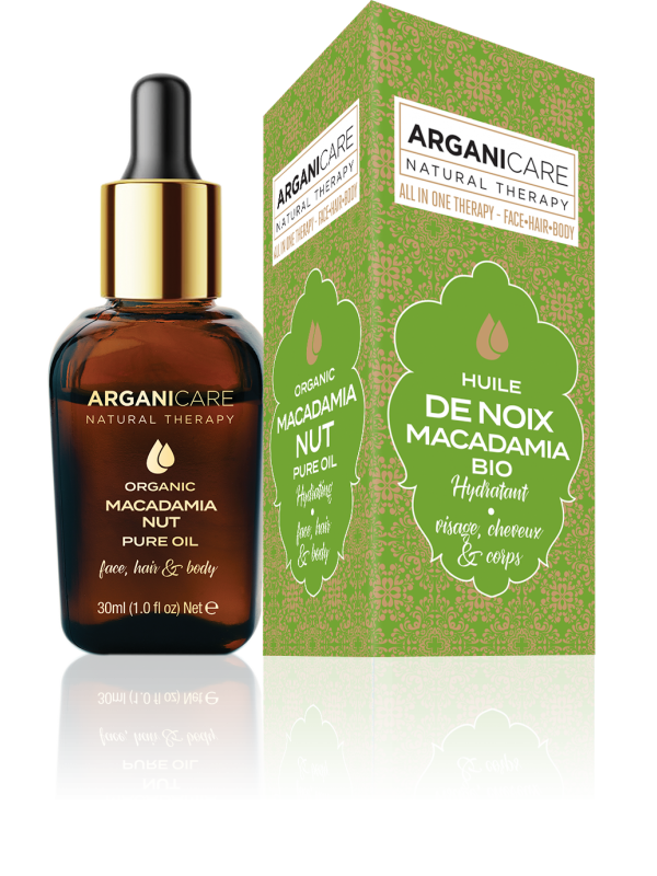 Arganicare MACADAMIA Organic Oil (Přírodní makadamový olej, 30ml)