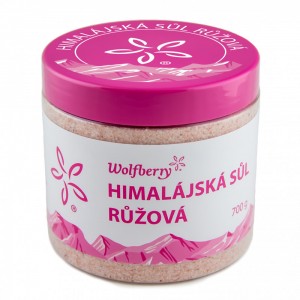 Wolfberry Himalájská sůl růžová (700g)
