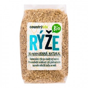 Countrylife Rýže dlouhozrnná natural BIO (500g)