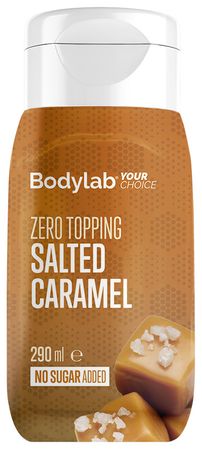 Bodylab Zero Topping Syrup 290ml (Slaný karamel, 290ml)